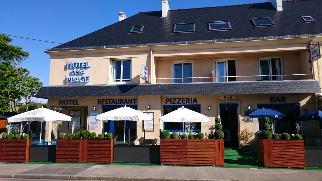 Hotel De La Plage Quinéville المظهر الخارجي الصورة