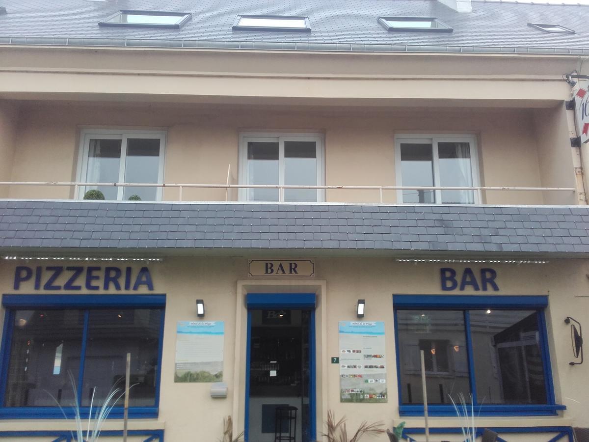 Hotel De La Plage Quinéville المظهر الخارجي الصورة