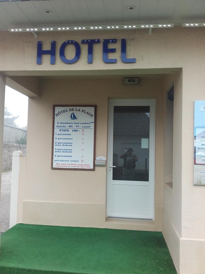 Hotel De La Plage Quinéville المظهر الخارجي الصورة